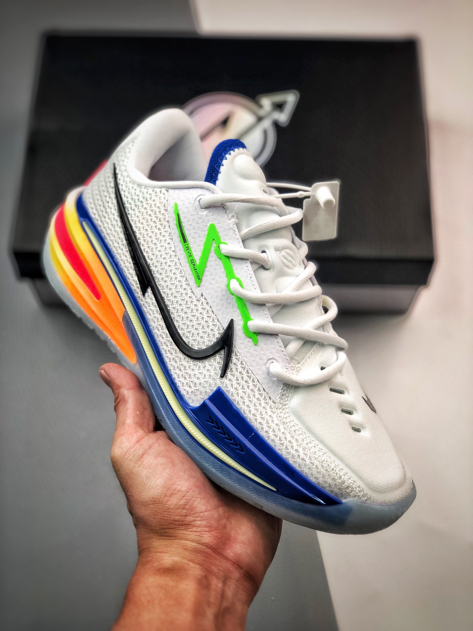 Nike Zoom GT Cut "Ghost" White/Multi-Color DX4112-114 Shoes