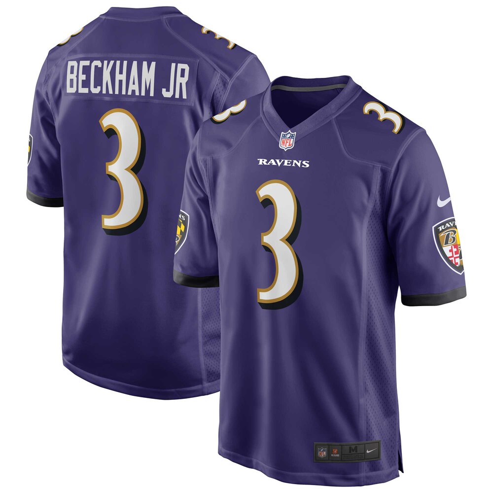 Odell Beckham Jr. Baltimore Ravens Nike Game Jersey - Purple