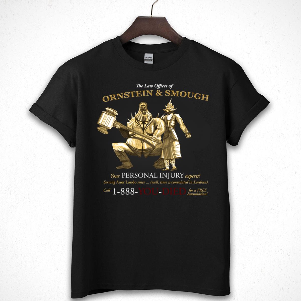 Ornstein & Smough Funny Law Offices Personal Injury Graphic T-Shirt