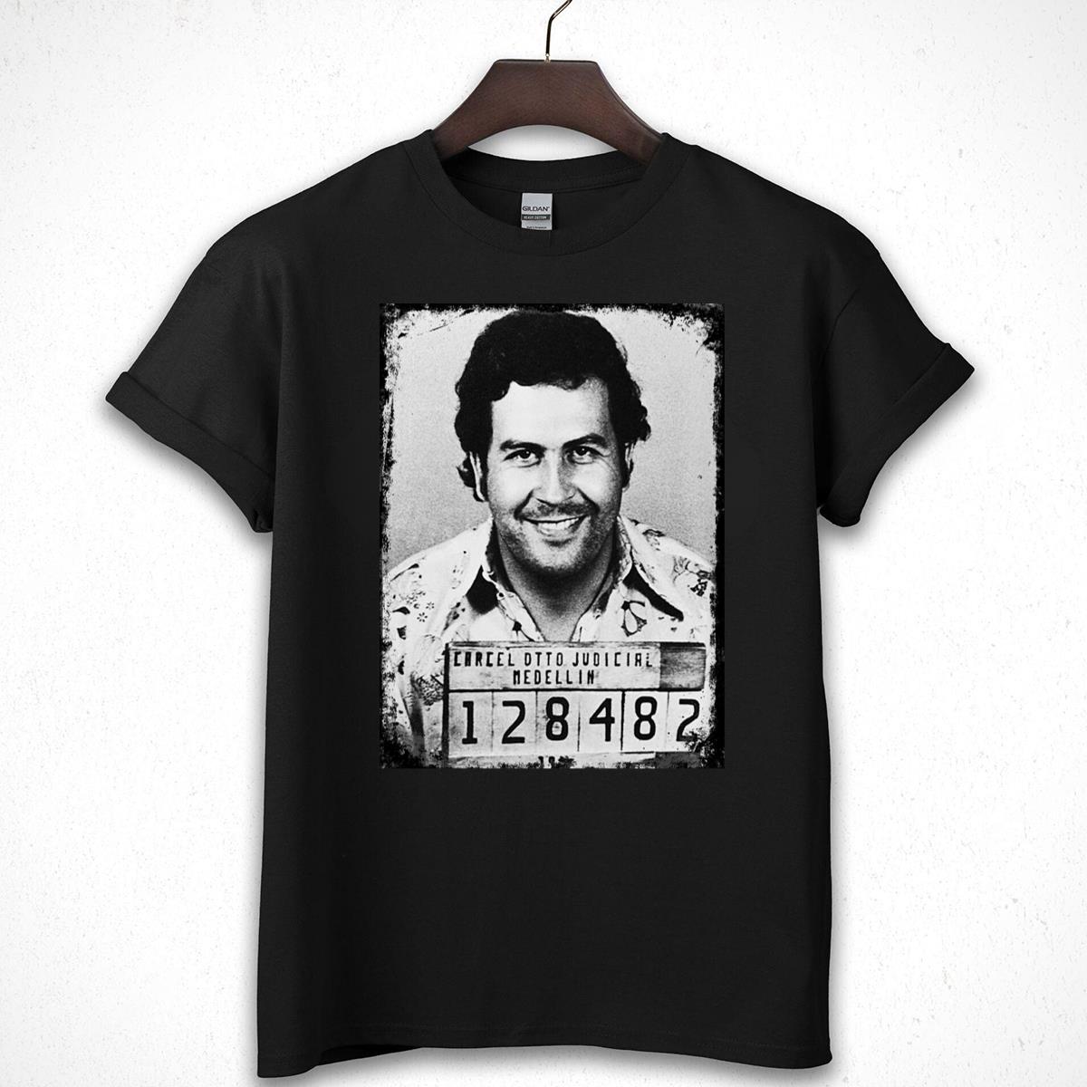 Pablo Escobar Mugshot Vintage Graphic Tee