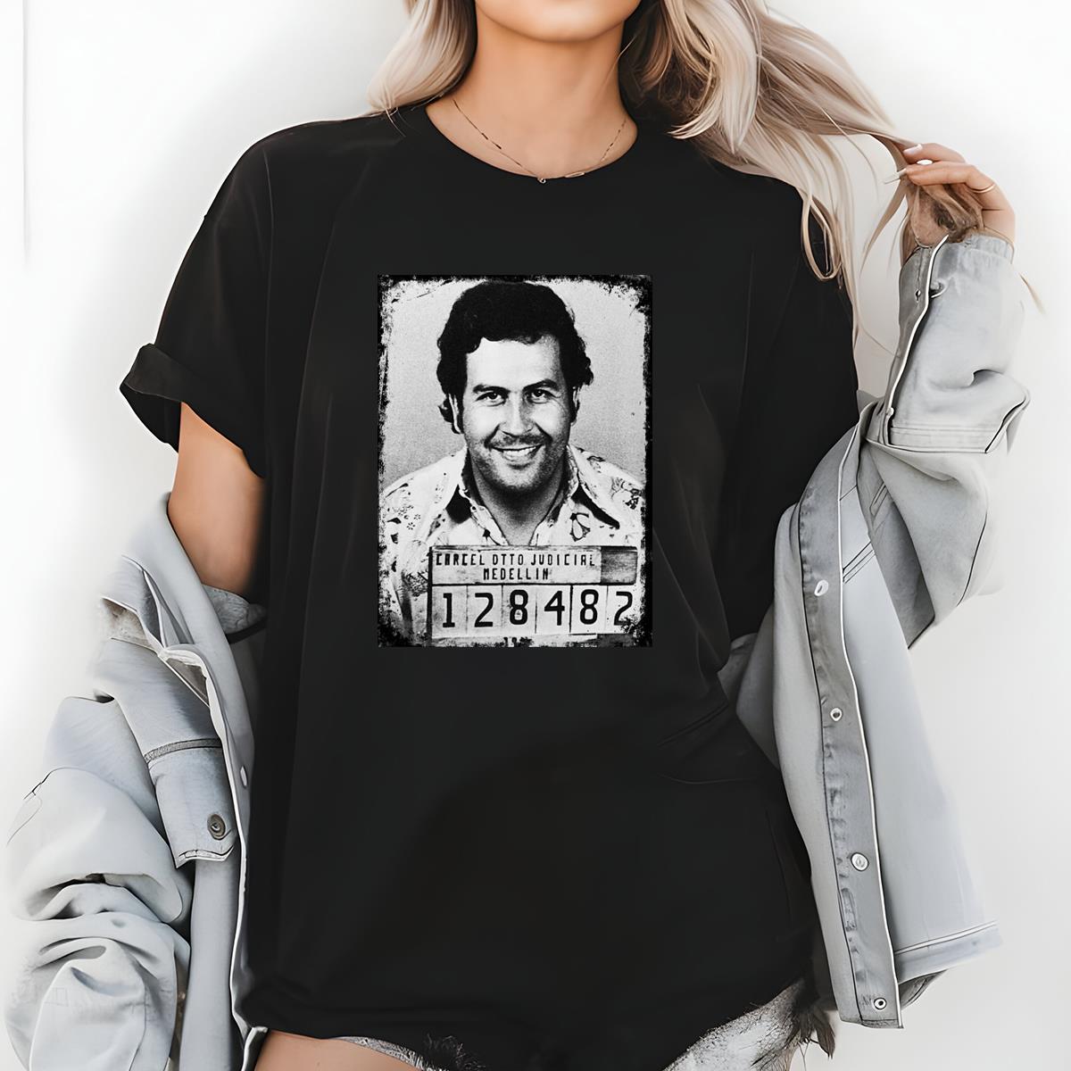 Pablo Escobar Mugshot Vintage Graphic Tee