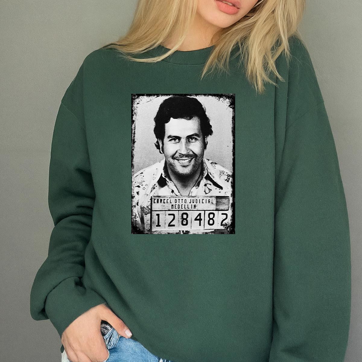 Pablo Escobar Mugshot Vintage Graphic Tee