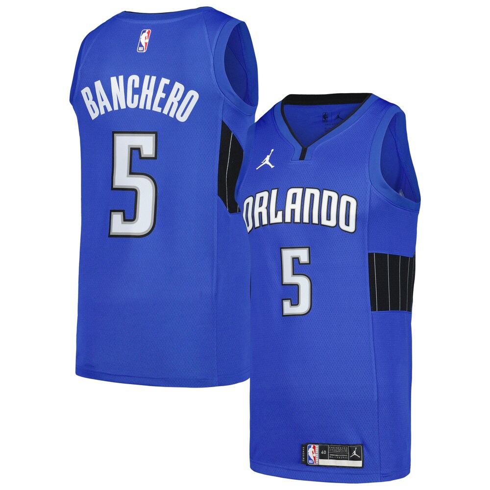 Paolo Banchero Orlando Magic Jordan Brand Swingman Player Jersey - Statement Edition - Royal