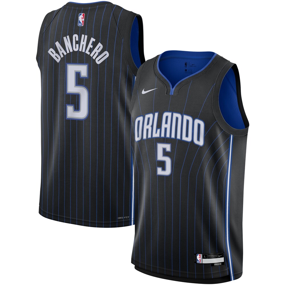 Paolo Banchero Orlando Magic Youth Swingman Jersey - Icon Edition - Black