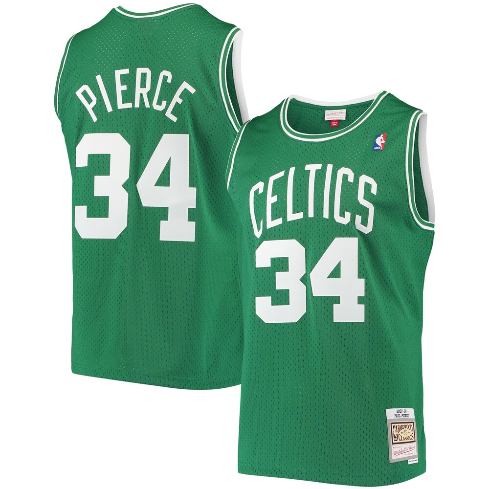 Paul Pierce Boston Celtics Mitchell & Ness Hardwood Classics Swingman Jersey - Kelly Green