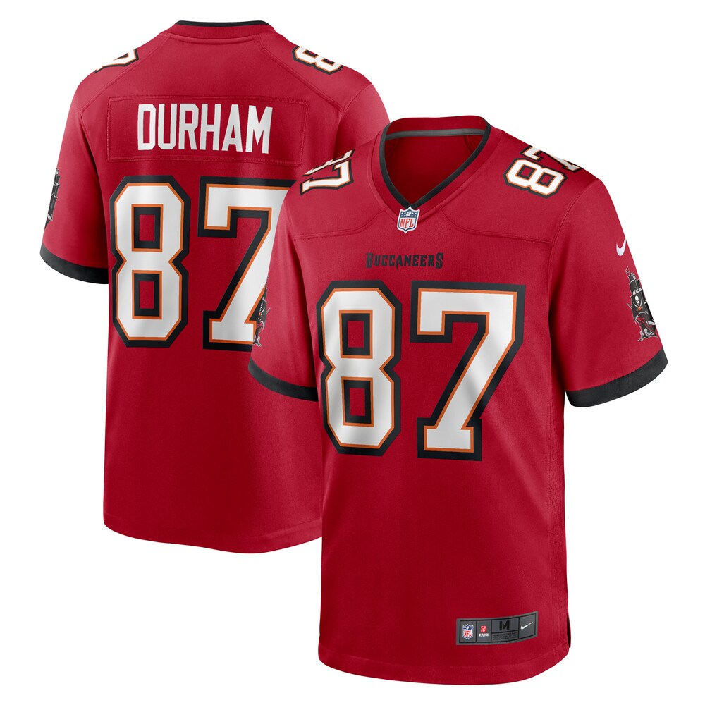 Payne Durham Tampa Bay Buccaneers Nike  Game Jersey -  Red