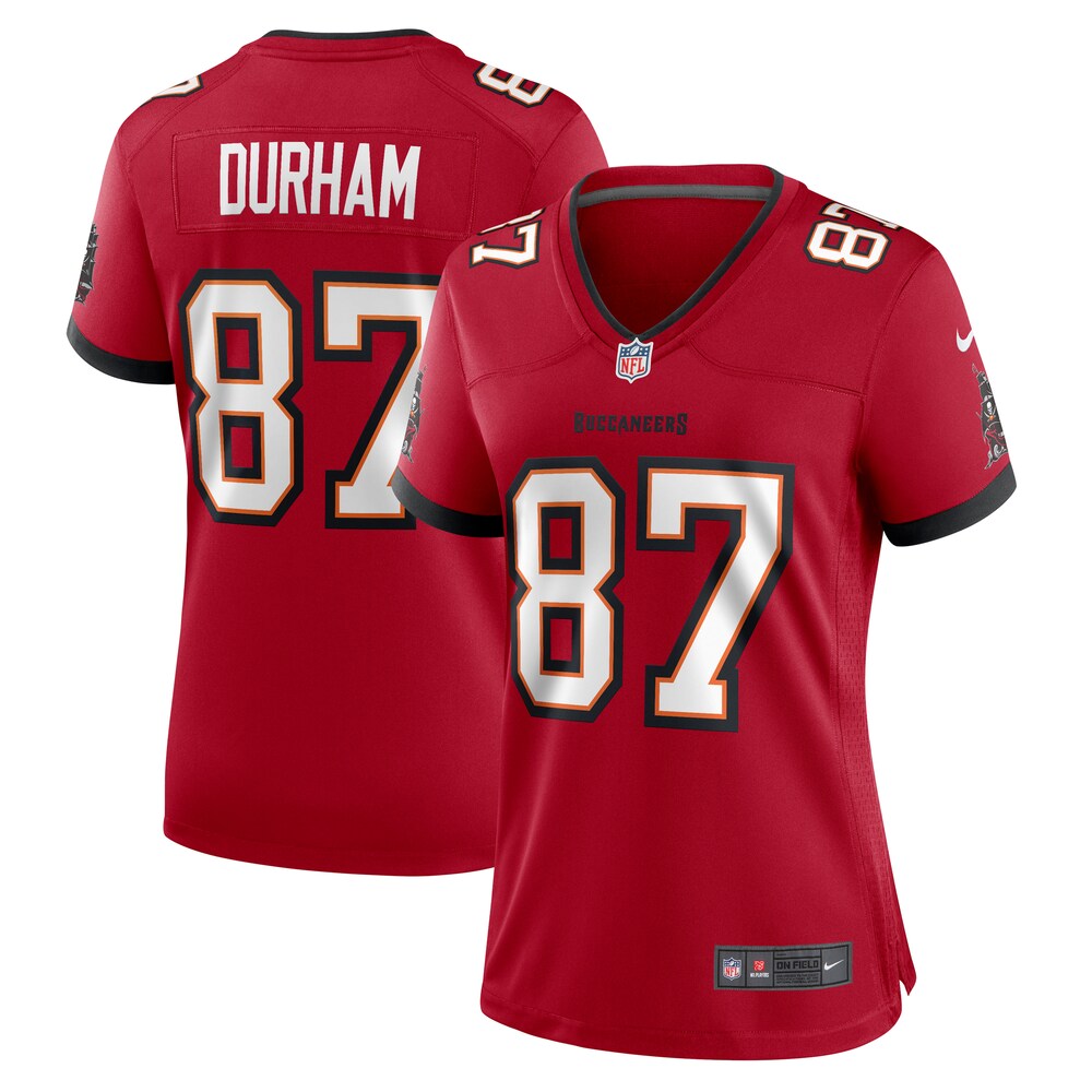 Payne Durham Tampa Bay Buccaneers Nike Women's  Game Jersey -  Red