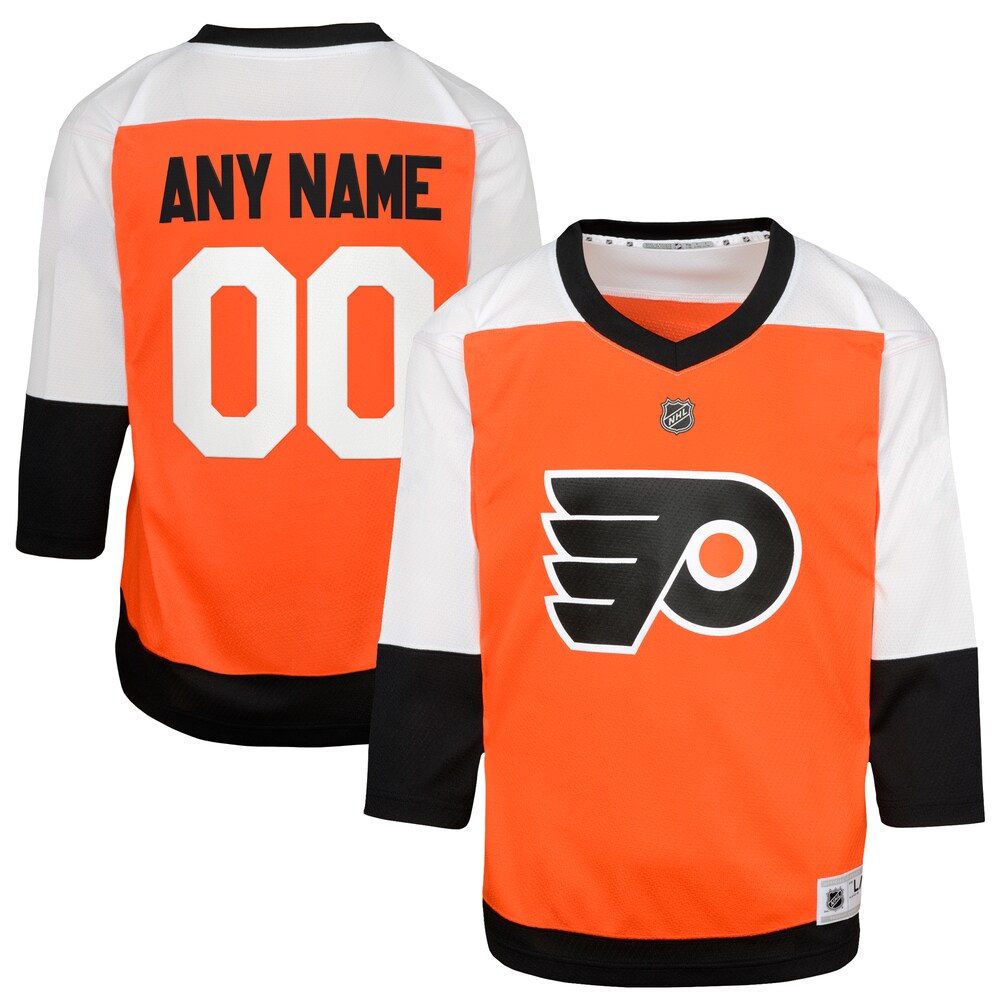 Philadelphia Flyers Infant Home Replica Custom Jersey - Burnt Orange
