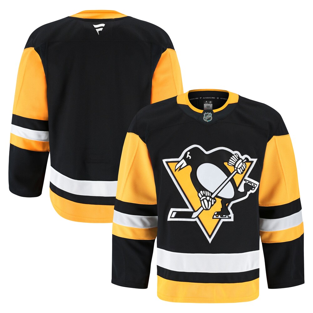 Pittsburgh Penguins Fanatics Home Authentic Pro Jersey - Black