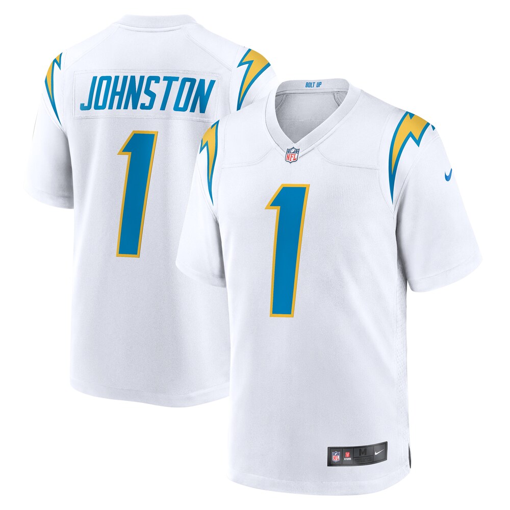 Quentin Johnston Los Angeles Chargers Away Game Jersey | White