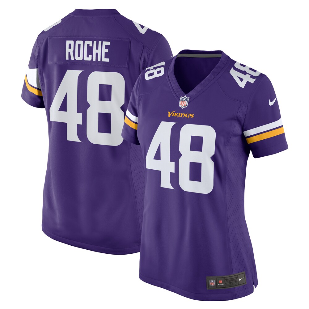 Quincy Roche Minnesota Vikings Nike Women's Team Game Jersey -  Purple