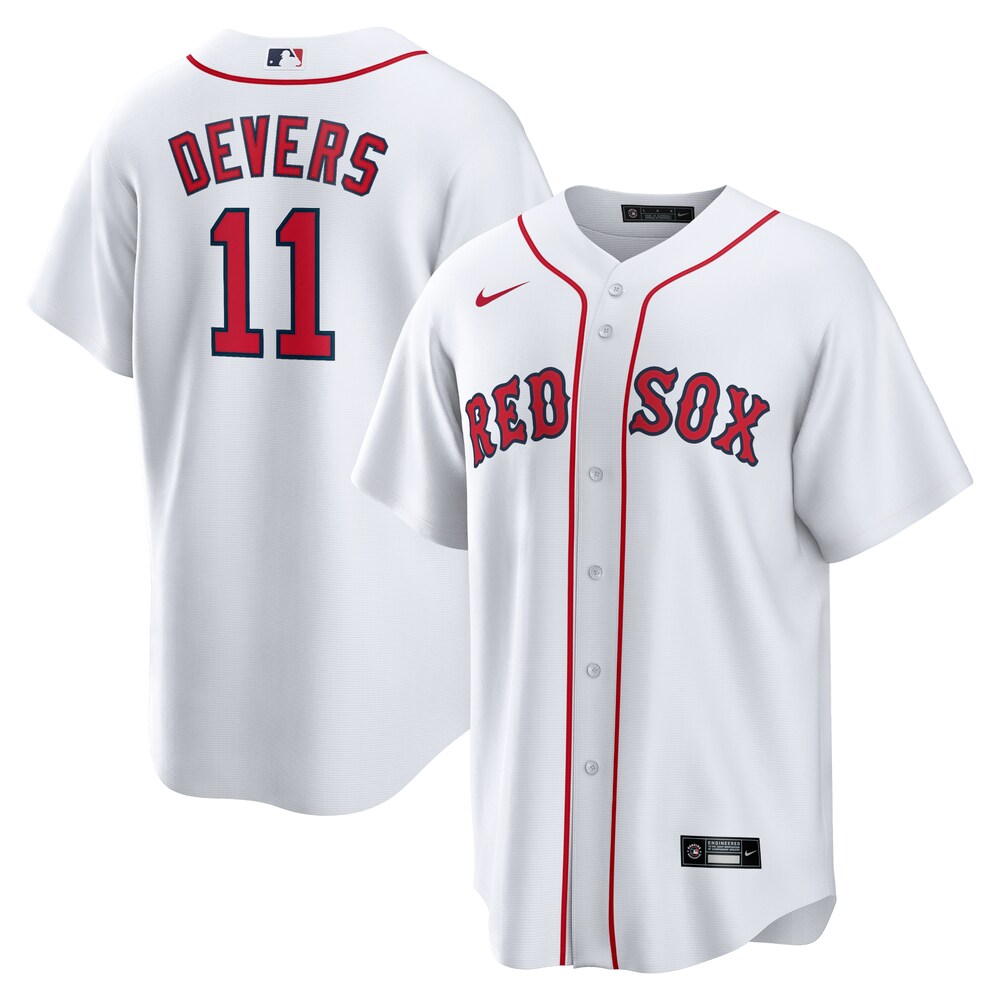 Rafael Devers Boston Red Sox Home Replica Jersey | White