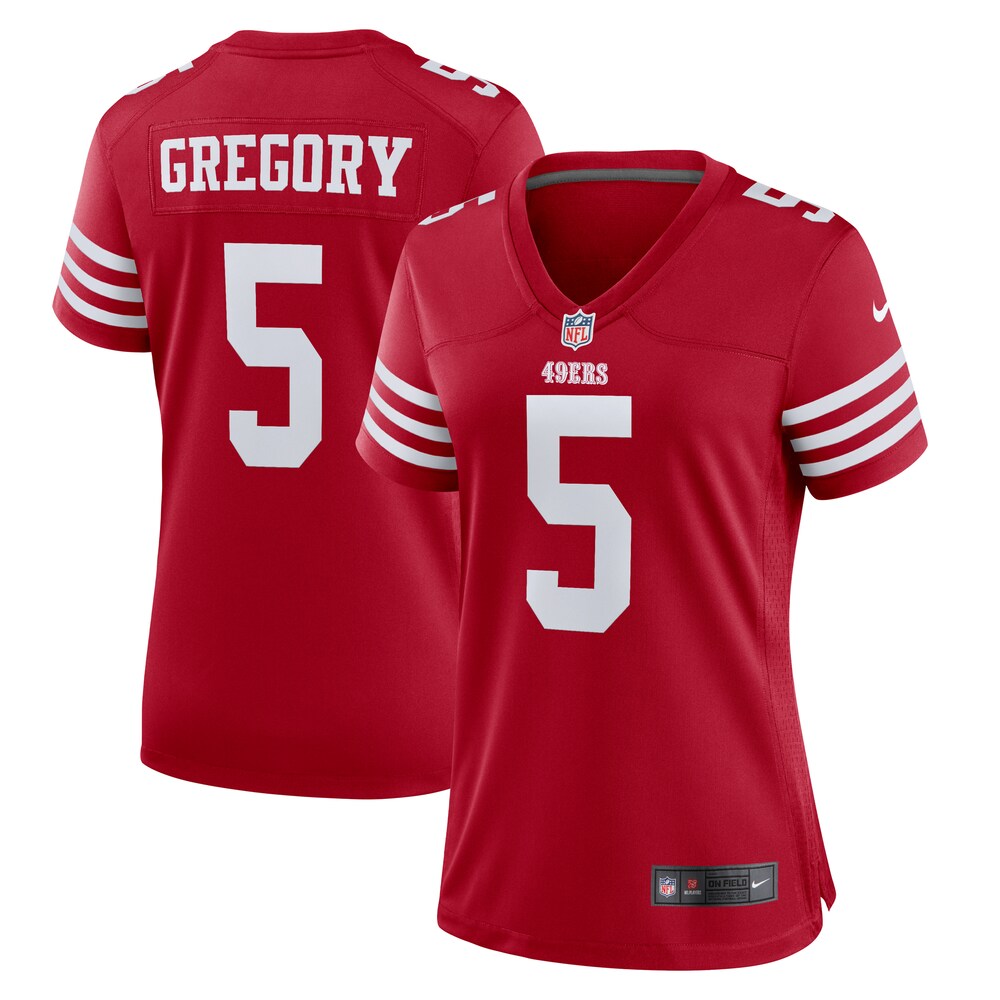 Randy Gregory San Francisco 49ers Nike Women's  Game Jersey -  Scarlet