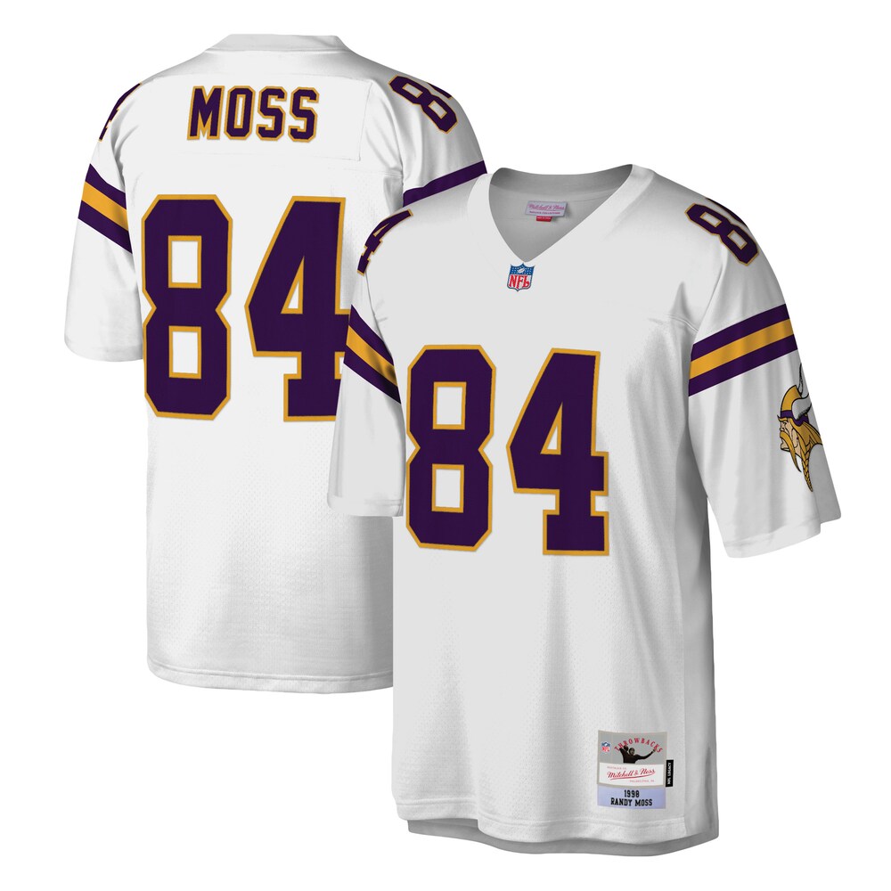 Randy Moss Minnesota Vikings Mitchell x Ness Legacy Replica Jersey | White