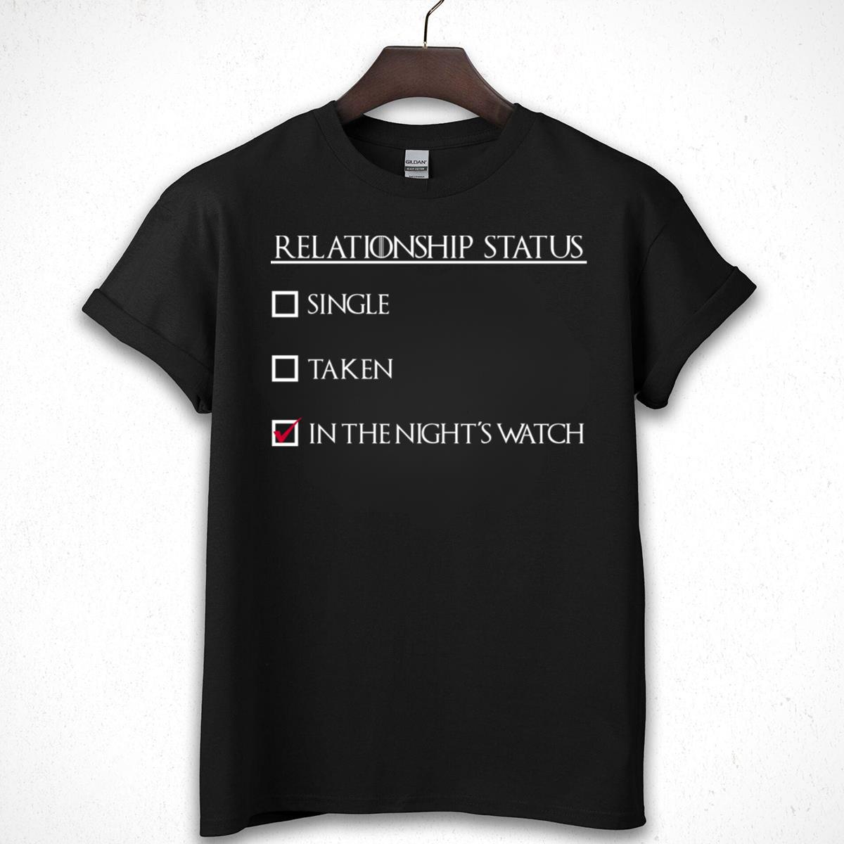 Relationship Status In the Night's Watch Funny Graphic Tee