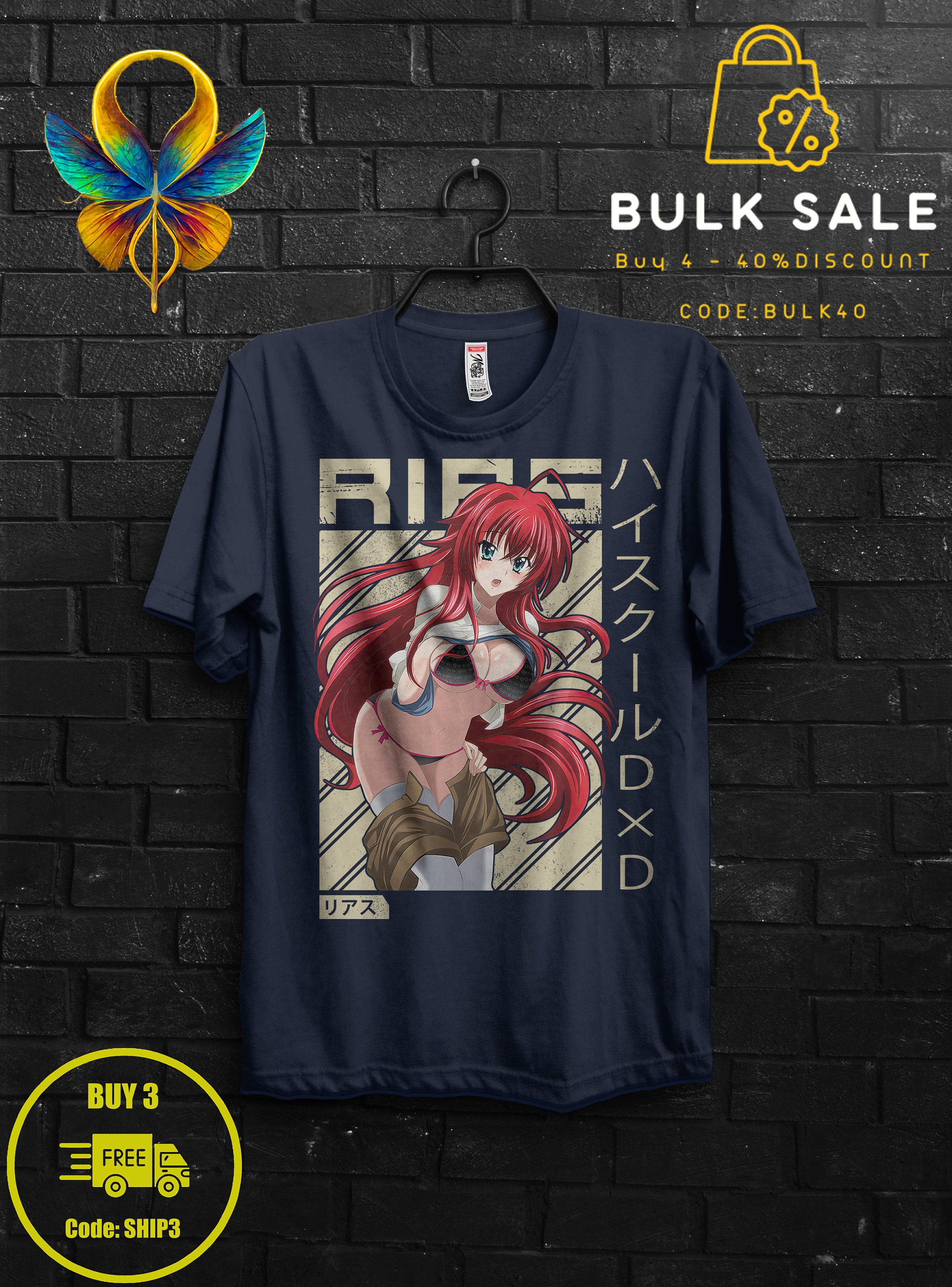 Rias Gremory Shirt Anime Gift Cosplay For Girl,Issei Hyoudou Sweat,High School DxD Tee,Xenovia Appareal For Her,Rossweisse Tshirt For Sitri 1600232879