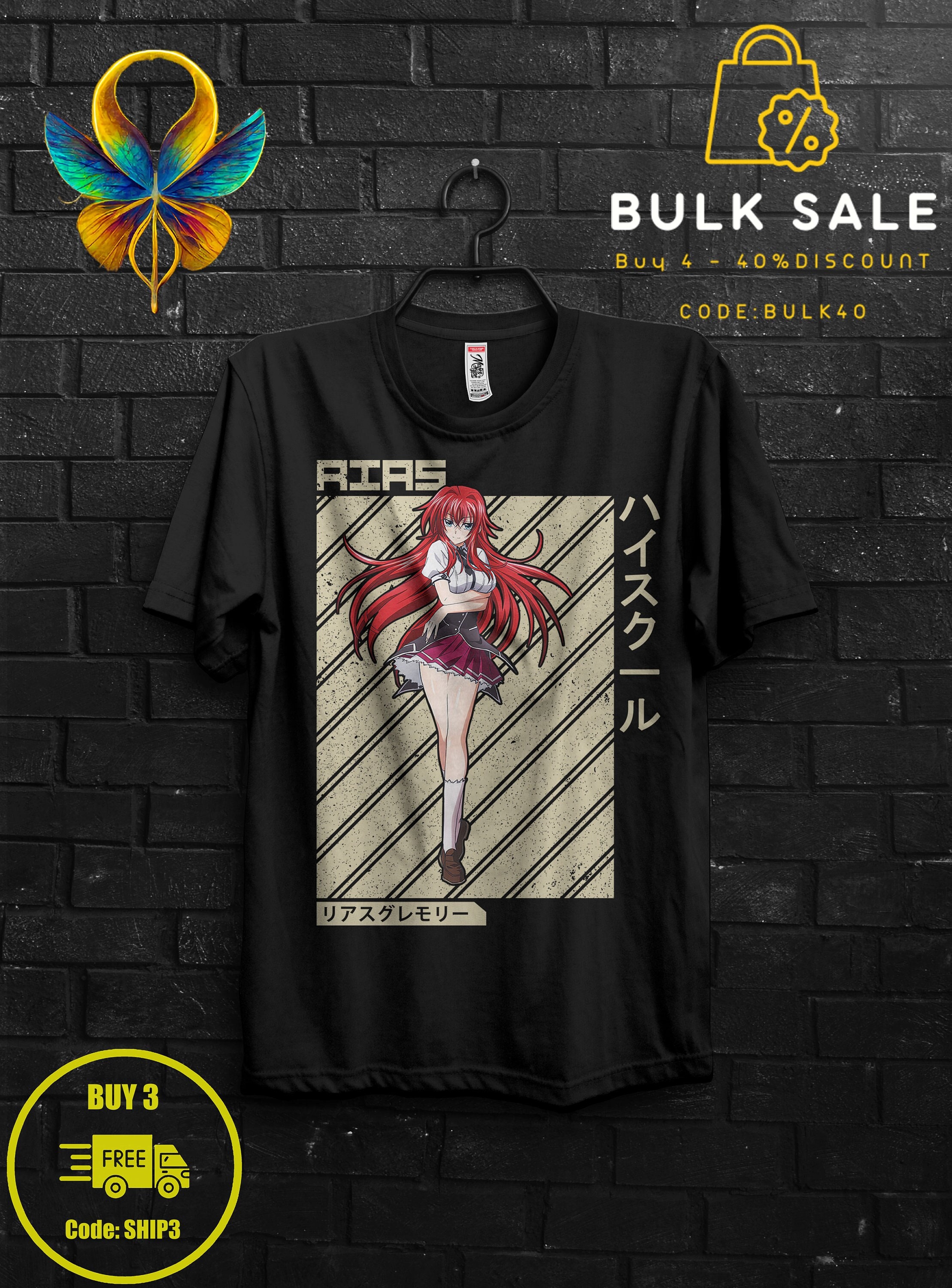 Rias Gremory Shirt Anime Gift Cosplay For Girl,Issei Hyoudou Sweat,Xenovia Appareal For Her,High School DxD Tee,Rossweisse Tshirt For Sitri 1586062416