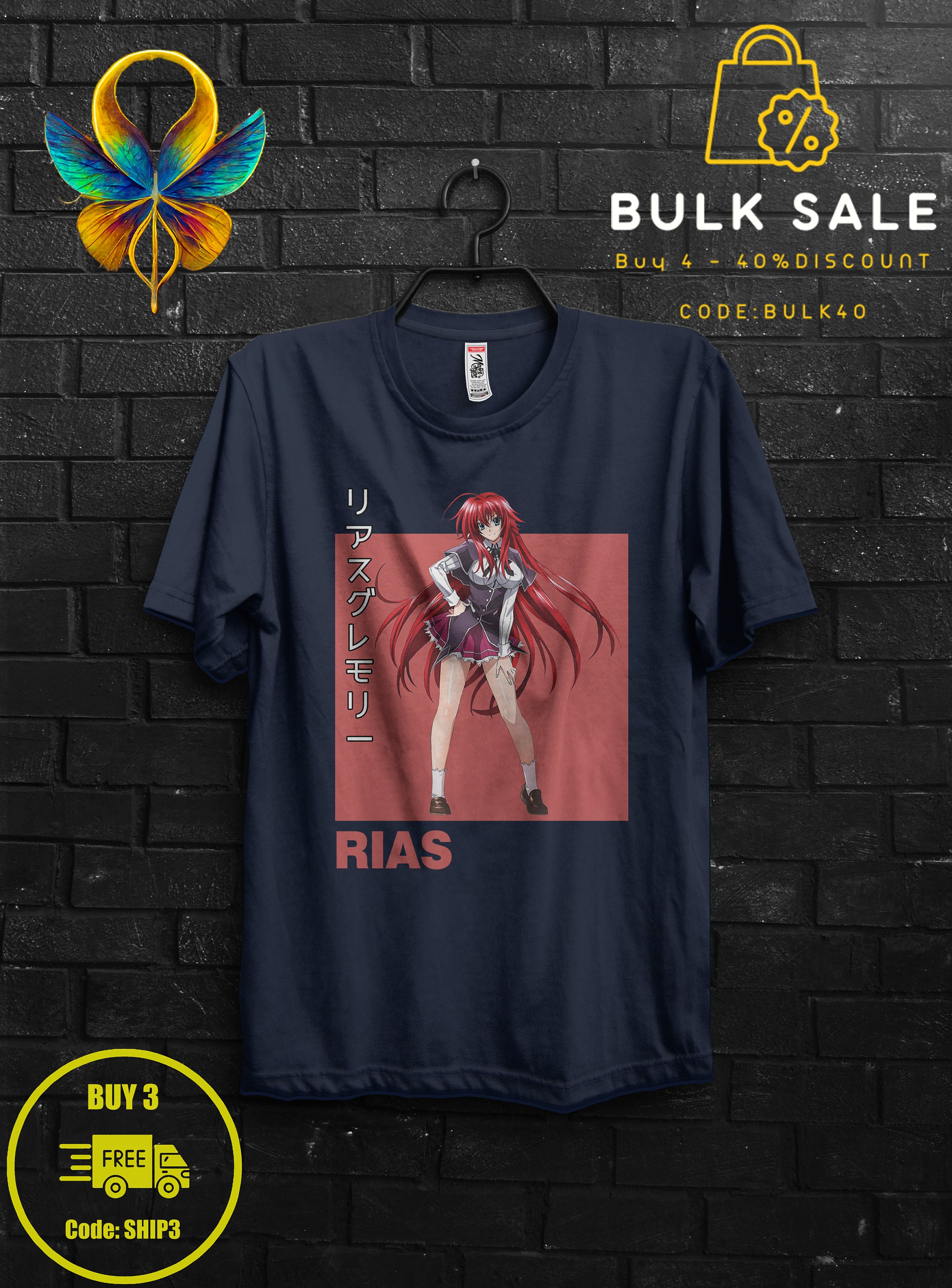 Rias Gremory Shirt Anime Gift Cosplay For Girl,Rossweisse Tshirt For Sitri,Issei Hyoudou Sweat,Xenovia Appareal For Her,High School DxD Tee 1600246565