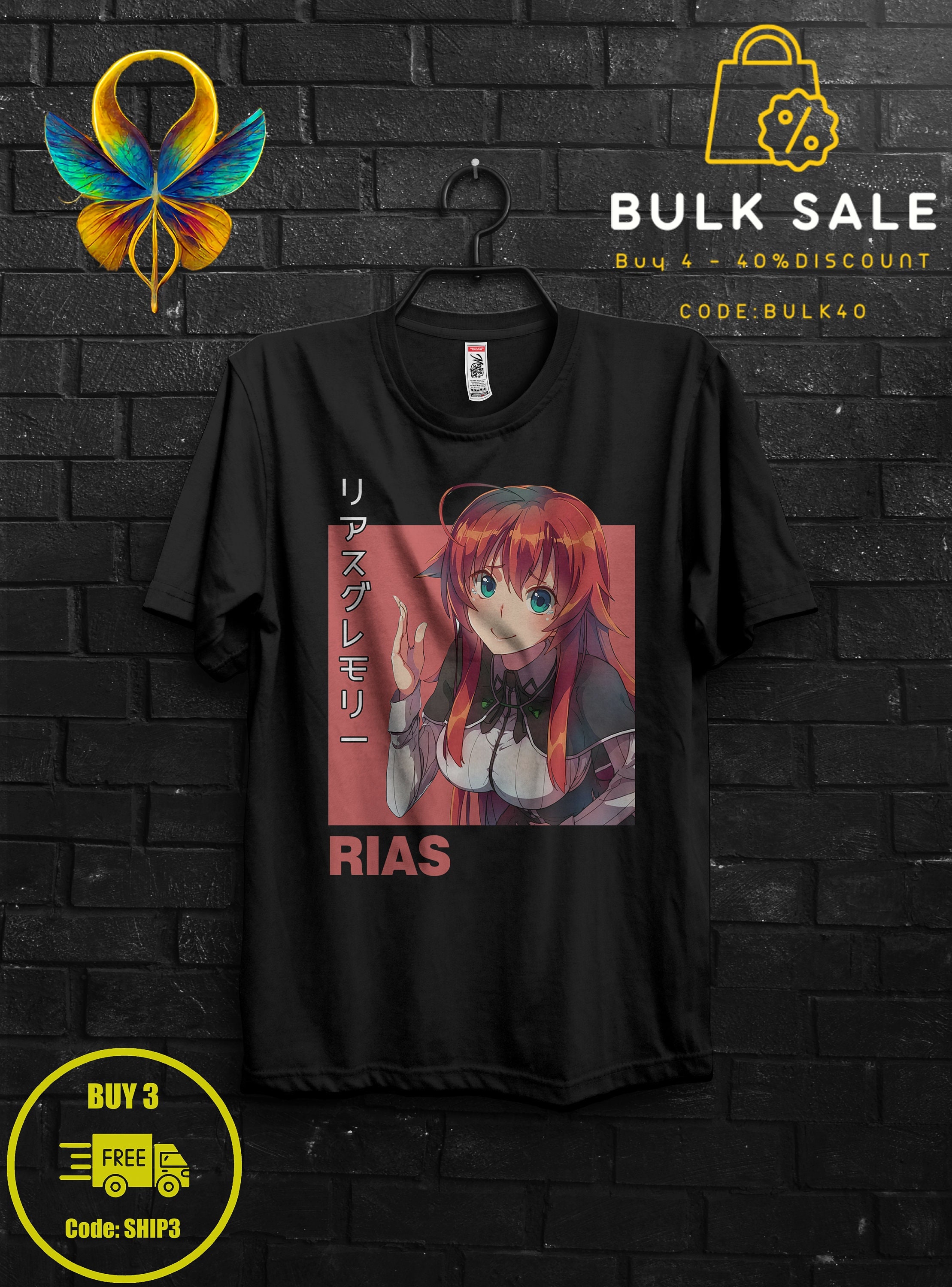 Rias Gremory Shirt Anime Gift Cosplay For Girl,Rossweisse Tshirt For Sitri,Xenovia Appareal For Her,Issei Hyoudou Sweat,High School DxD Tee 1600245491