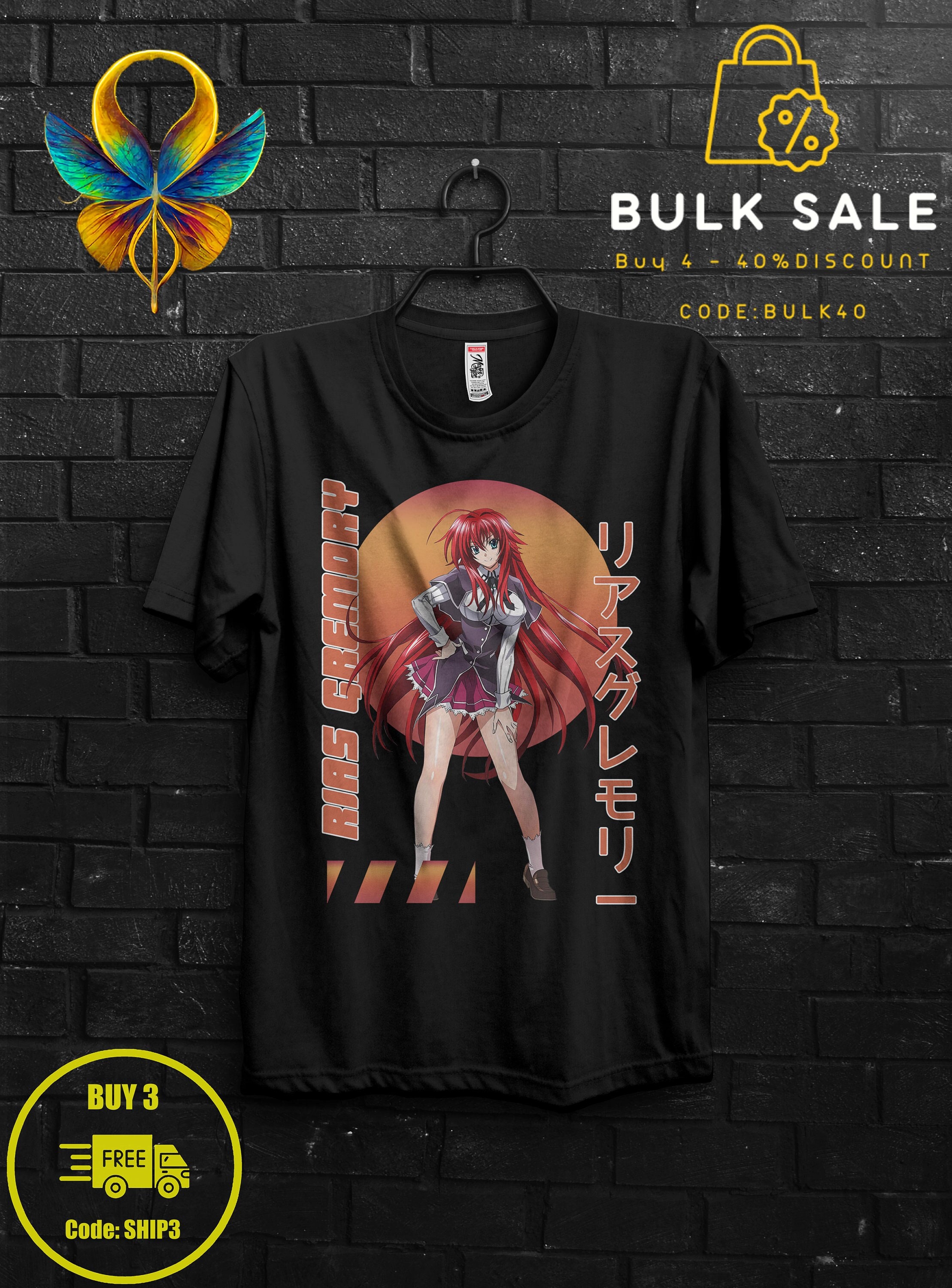 Rias Gremory Shirt Anime Gift Cosplay For Girl,Xenovia Appareal For Sitri,Issei Hyoudou Sweat,Rossweisse Tshirt For Her,High School DxD Tee 1586083884