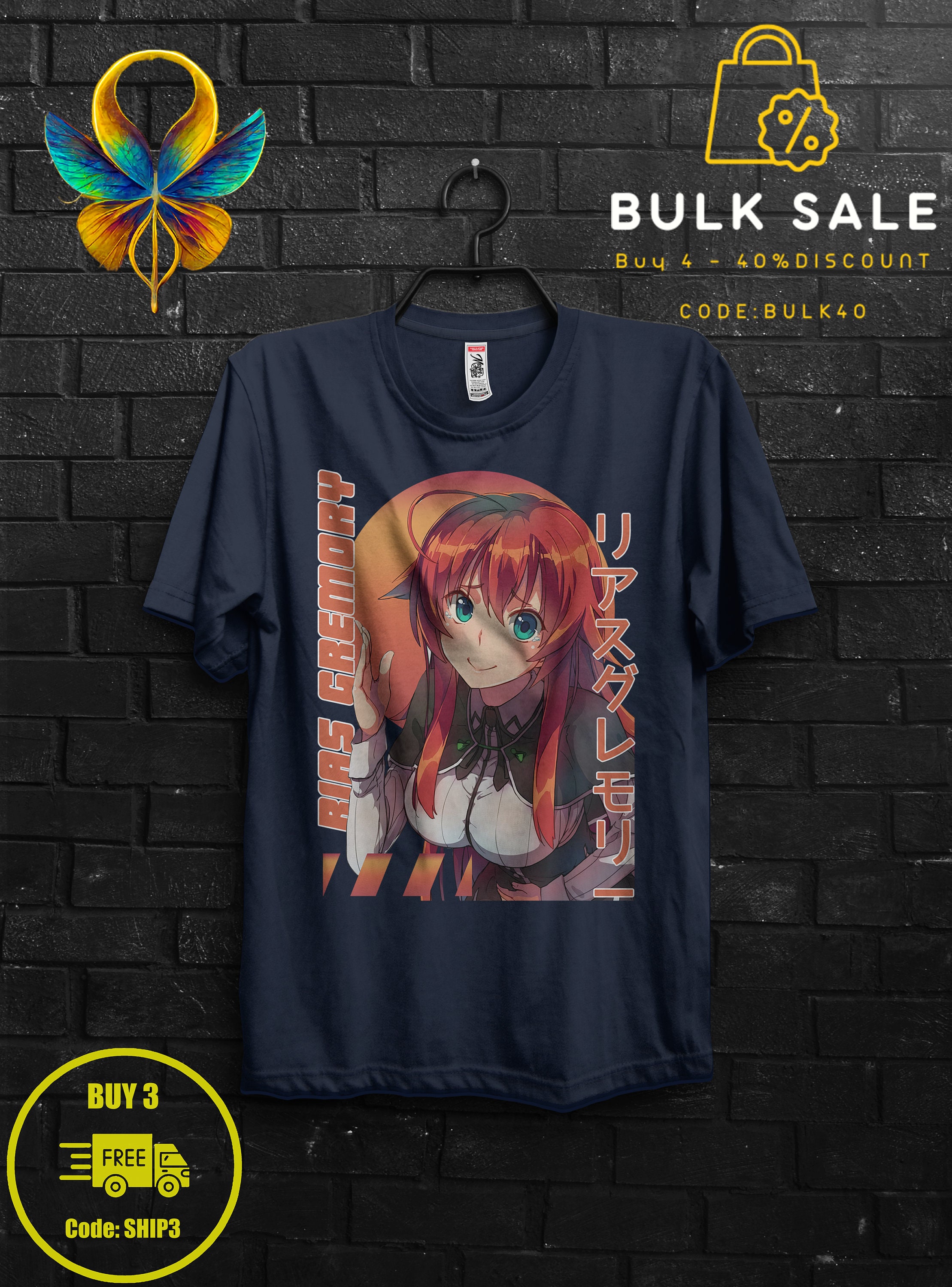 Rias Gremory Shirt Anime Gift Cosplay For Girl,Xenovia Appareal For Sitri,Rossweisse Tshirt For Her,Issei Hyoudou Sweat,High School DxD Tee 1586083272