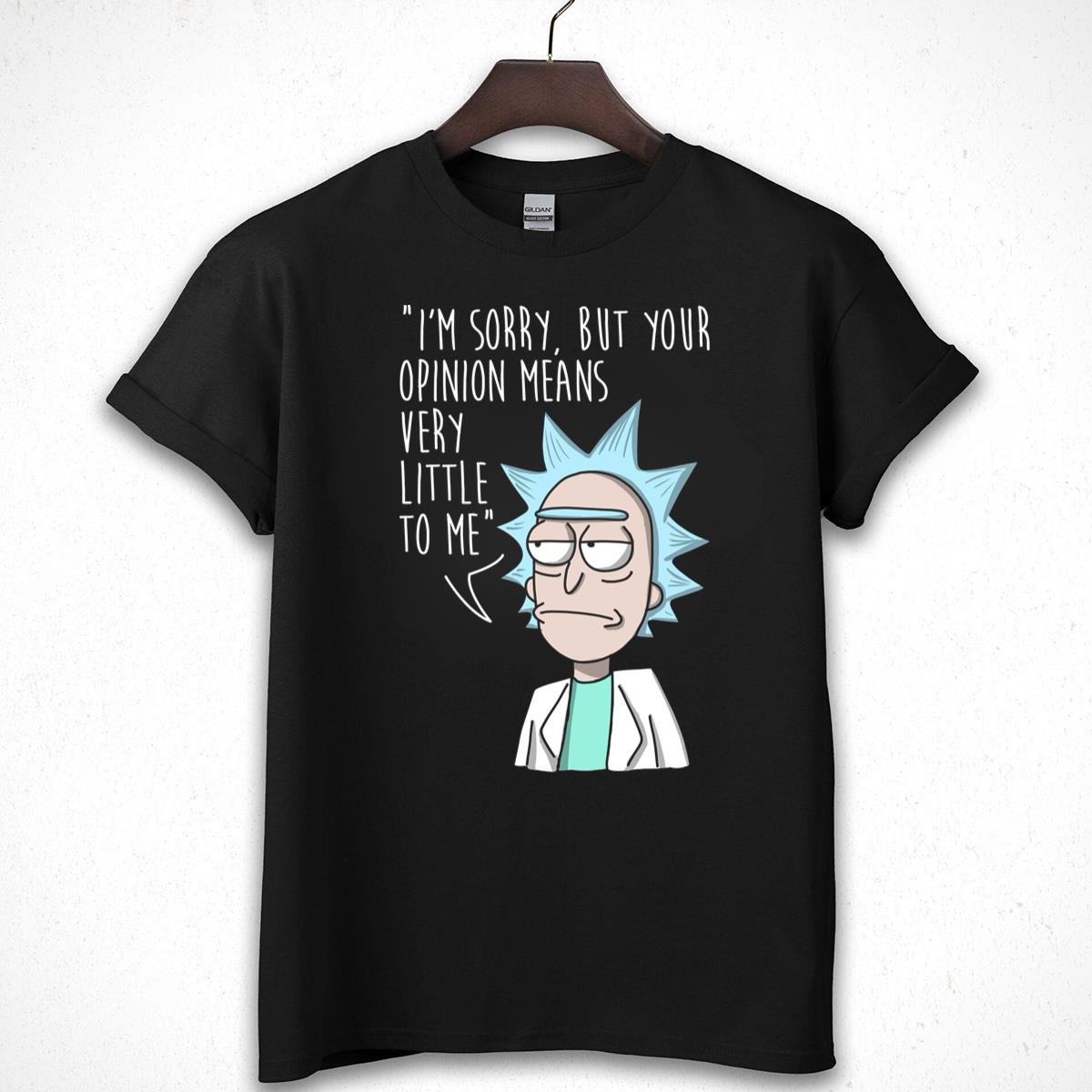 Rick Sanchez Opinion Quote Funny Graphic T-Shirt