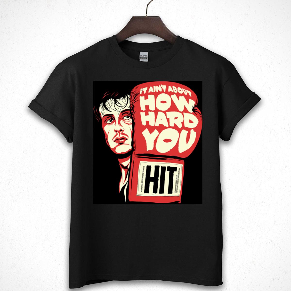 Rocky Balboa Quote Graphic Tee - Boxing Movie Fan T-Shirt