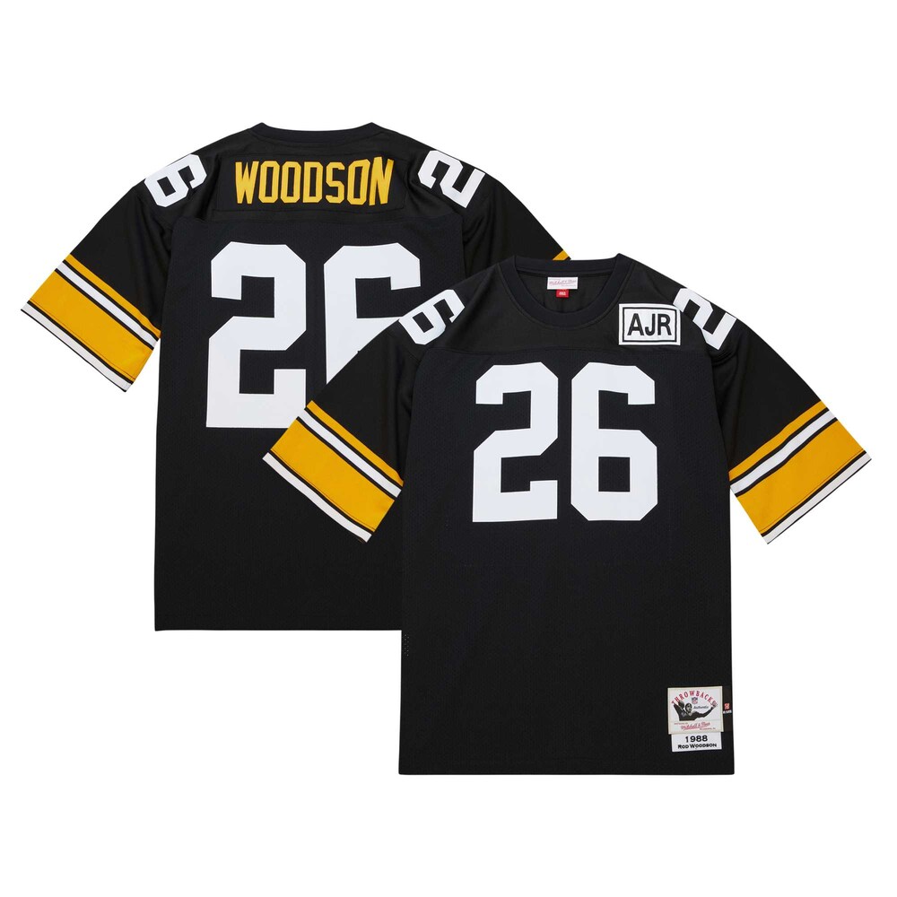 Rod Woodson Pittsburgh Steelers Mitchell & Ness 2004 Authentic Throwback Retired Player Jersey - Black