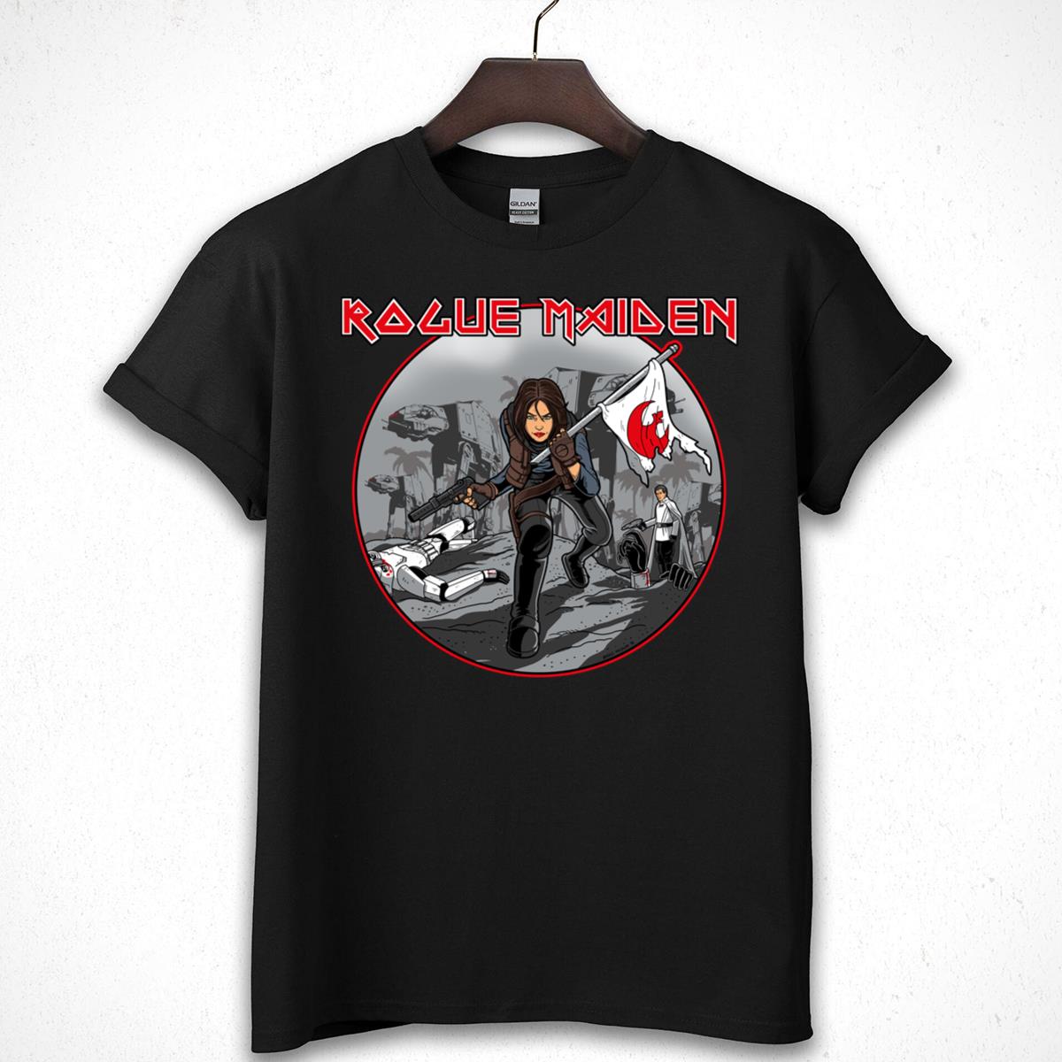 Rogue Maiden Jyn Erso Rebel Alliance Graphic Tee