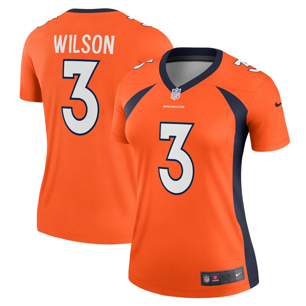 Russell Wilson Denver Broncos Women's Alternate Legend Jersey | Orange