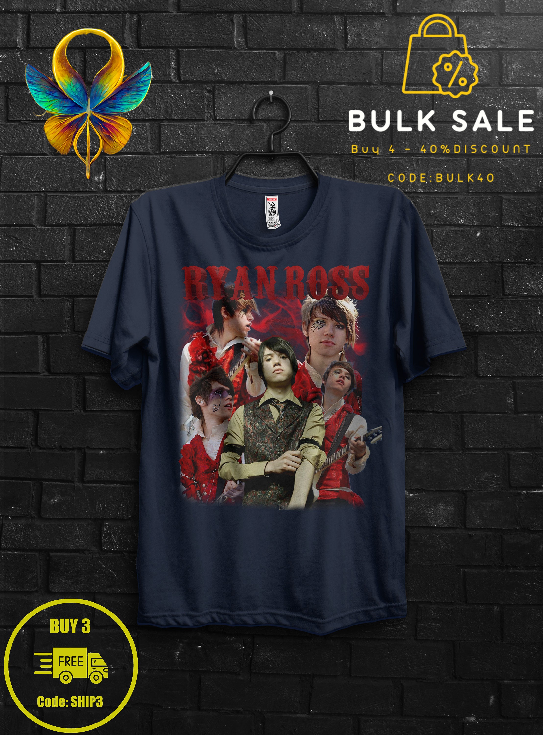 Ryan Ross Fan Gift TShirt,The Young Veins Emo Tee,Brendon Urie and John Walker Shirt,Too Weird To Live Band,Widespread Panic,Afycso Appareal 1546759224