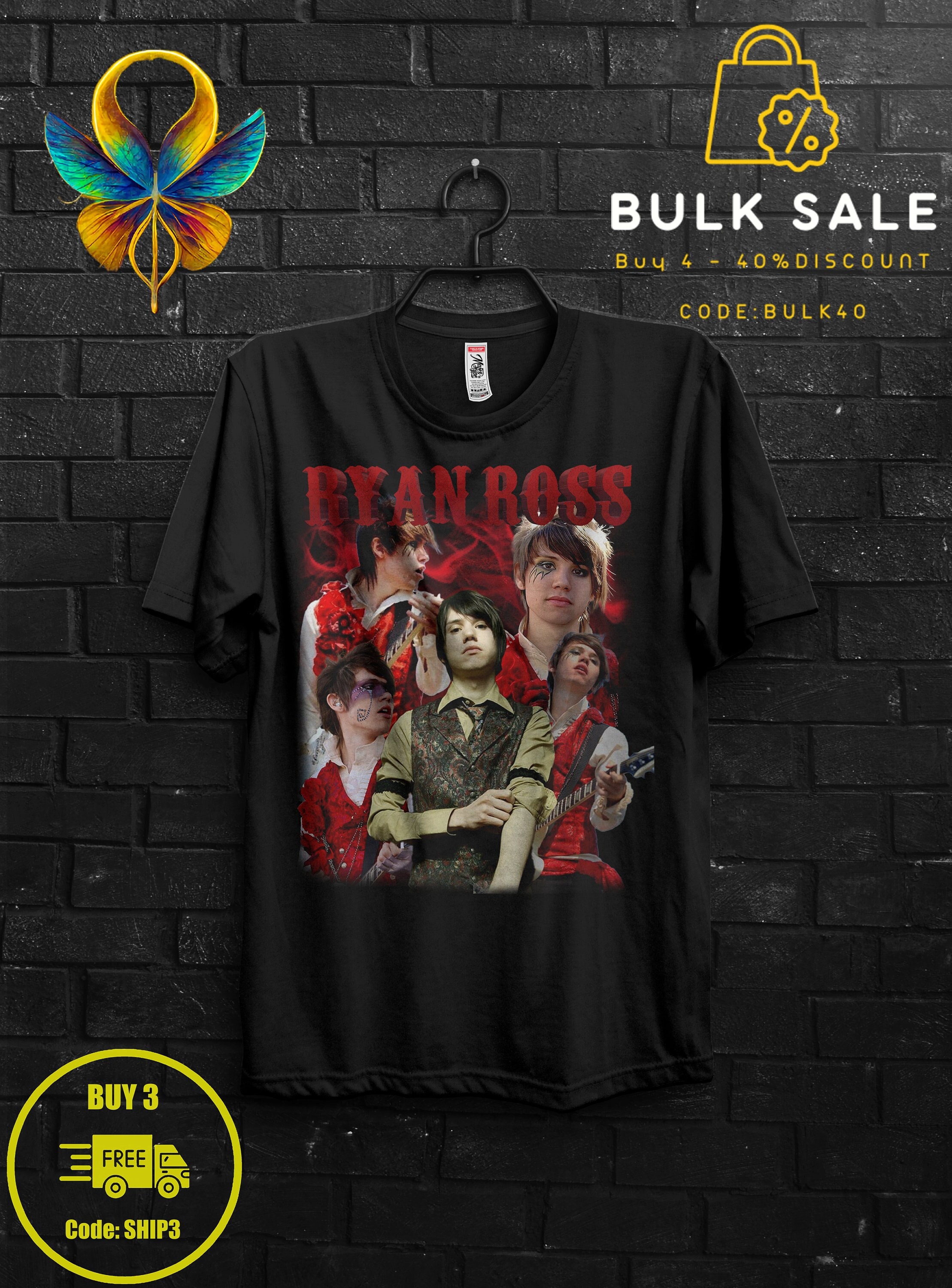 Ryan Ross Fan Gift TShirt,The Young Veins Emo Tee,Brendon Urie and John Walker Shirt,Too Weird To Live Band,Widespread Panic,Afycso Appareal 1546759224