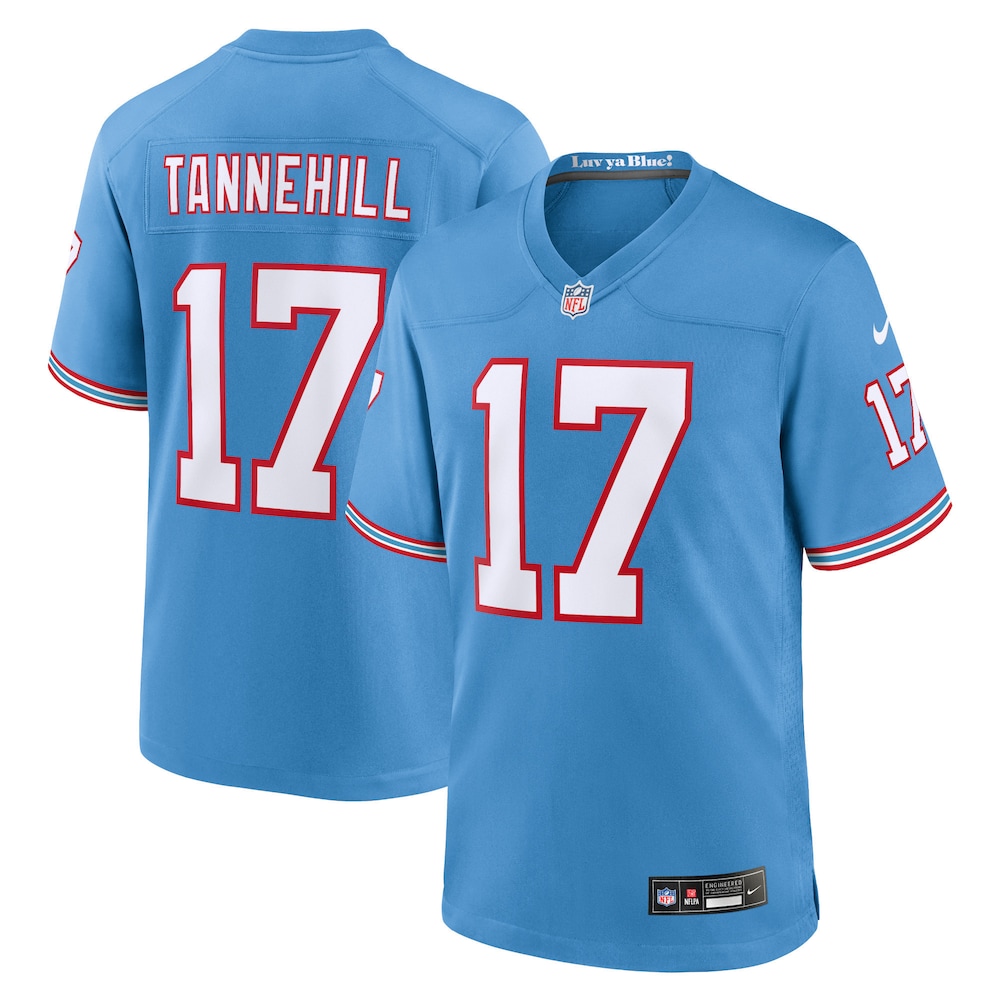 Ryan Tannehill Tennessee Titans Youth Game Jersey - Light Blue