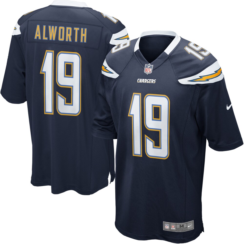 San Diego Chargers Lance Alworth Gridiron Classics Retired Player Game Jersey | Navy