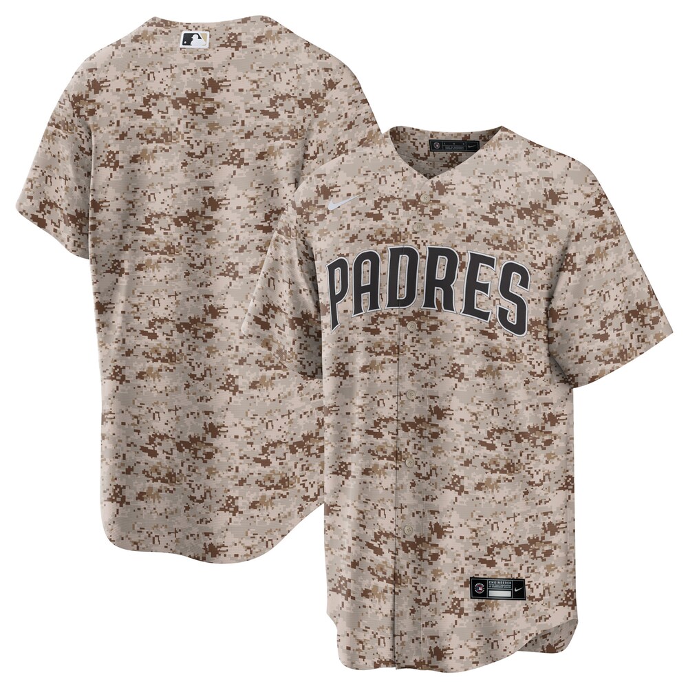 San Diego Padres USMC Alternate Replica Team Jersey - Camo