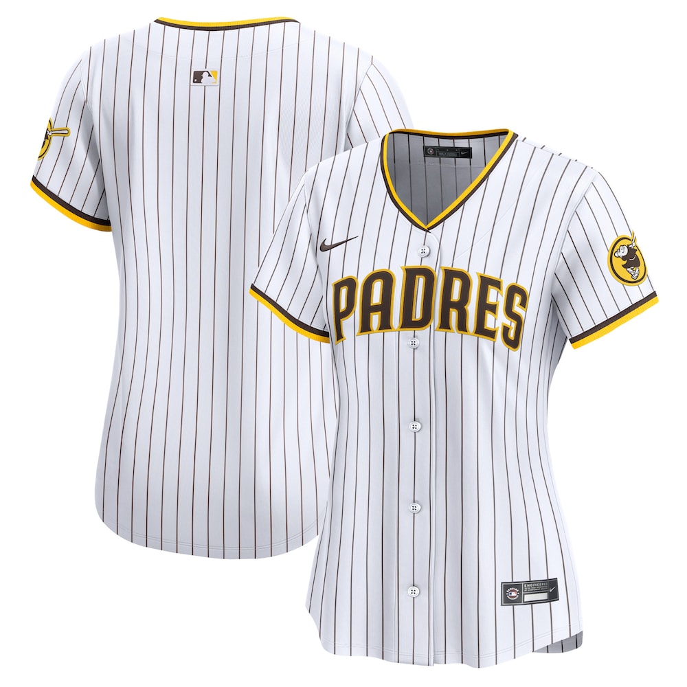 San Diego Padres Nike Women's Home Limited Jersey - White