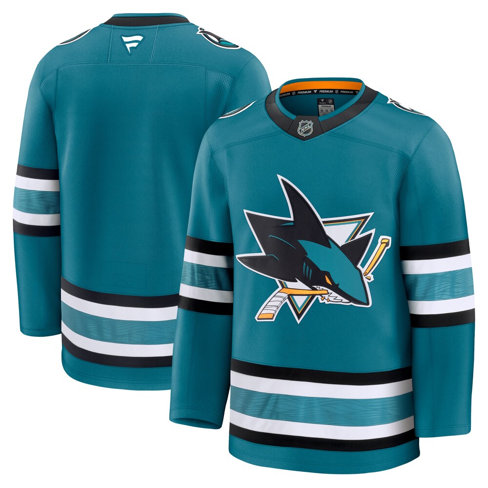 San Jose Sharks Fanatics Home Premium Jersey - Teal