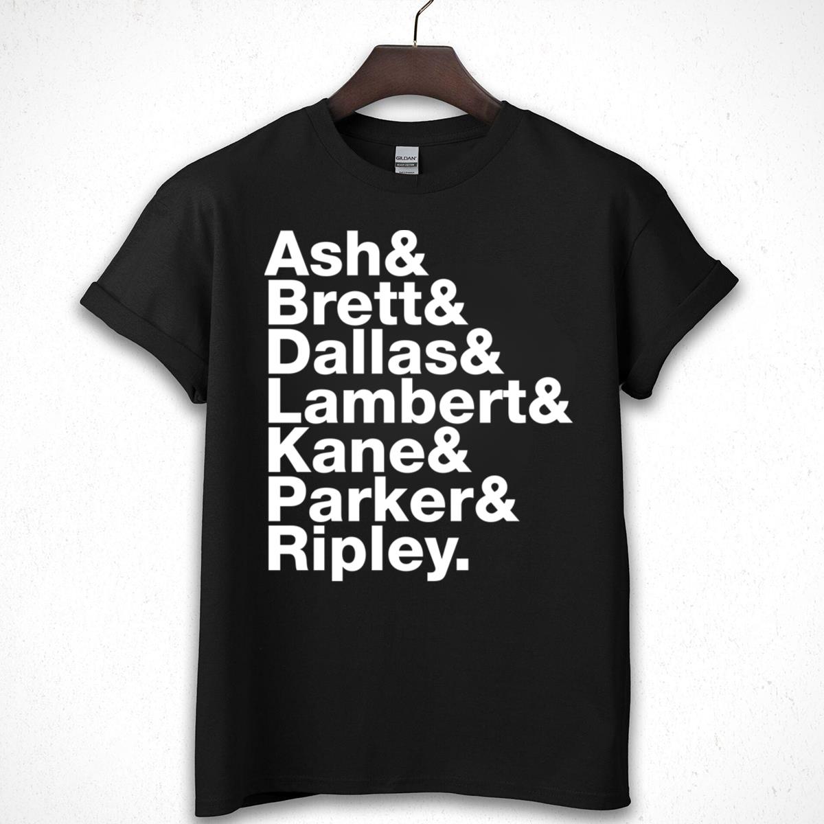 Sci-Fi Movie Inspired Character Names List Graphic T-Shirt