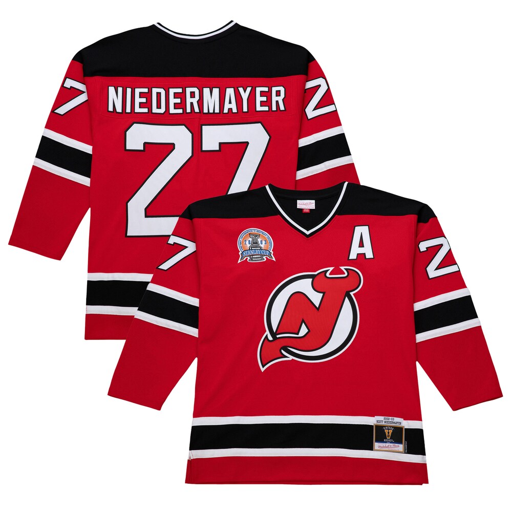 Scott Niedermayer New Jersey Devils 2002-03 Power Play Jersey - Red