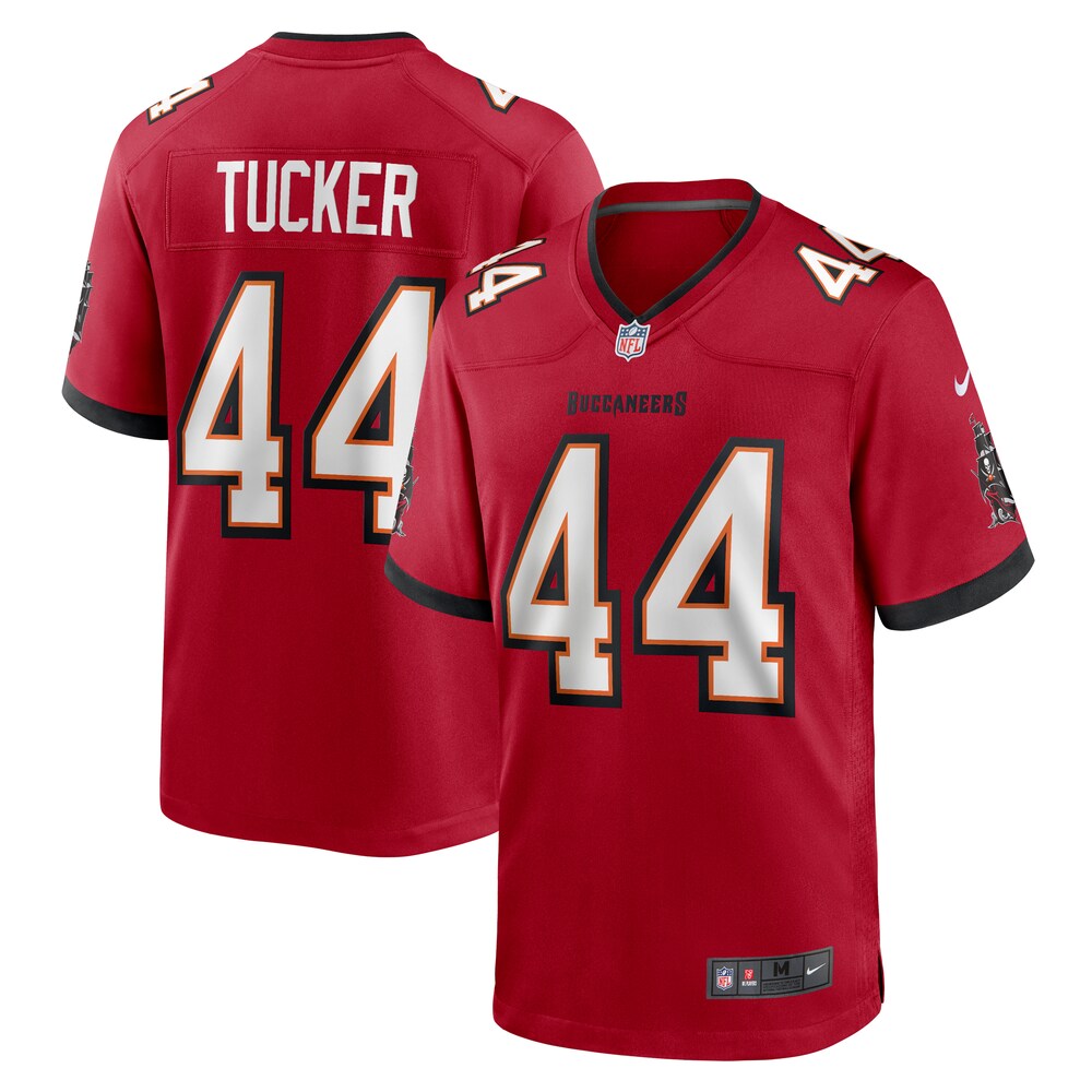 Sean Tucker Tampa Bay Buccaneers Nike  Game Jersey -  Red