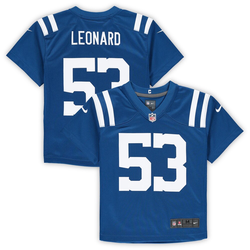 Shaquille Leonard Indianapolis Colts Preschool Game Jersey - Royal