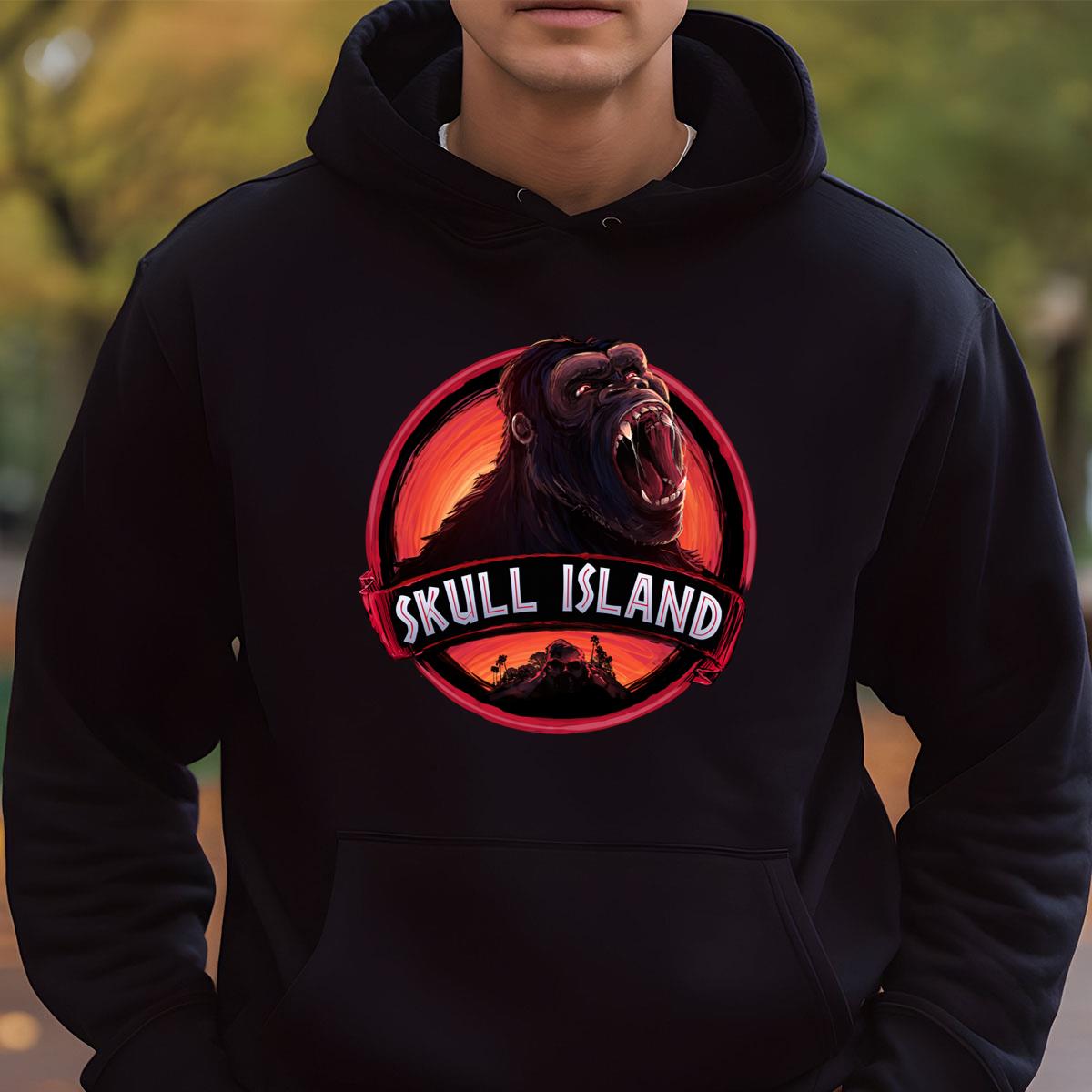 Skull Island King Kong Graphic Tee, Monster Film, Horror T-Shirt