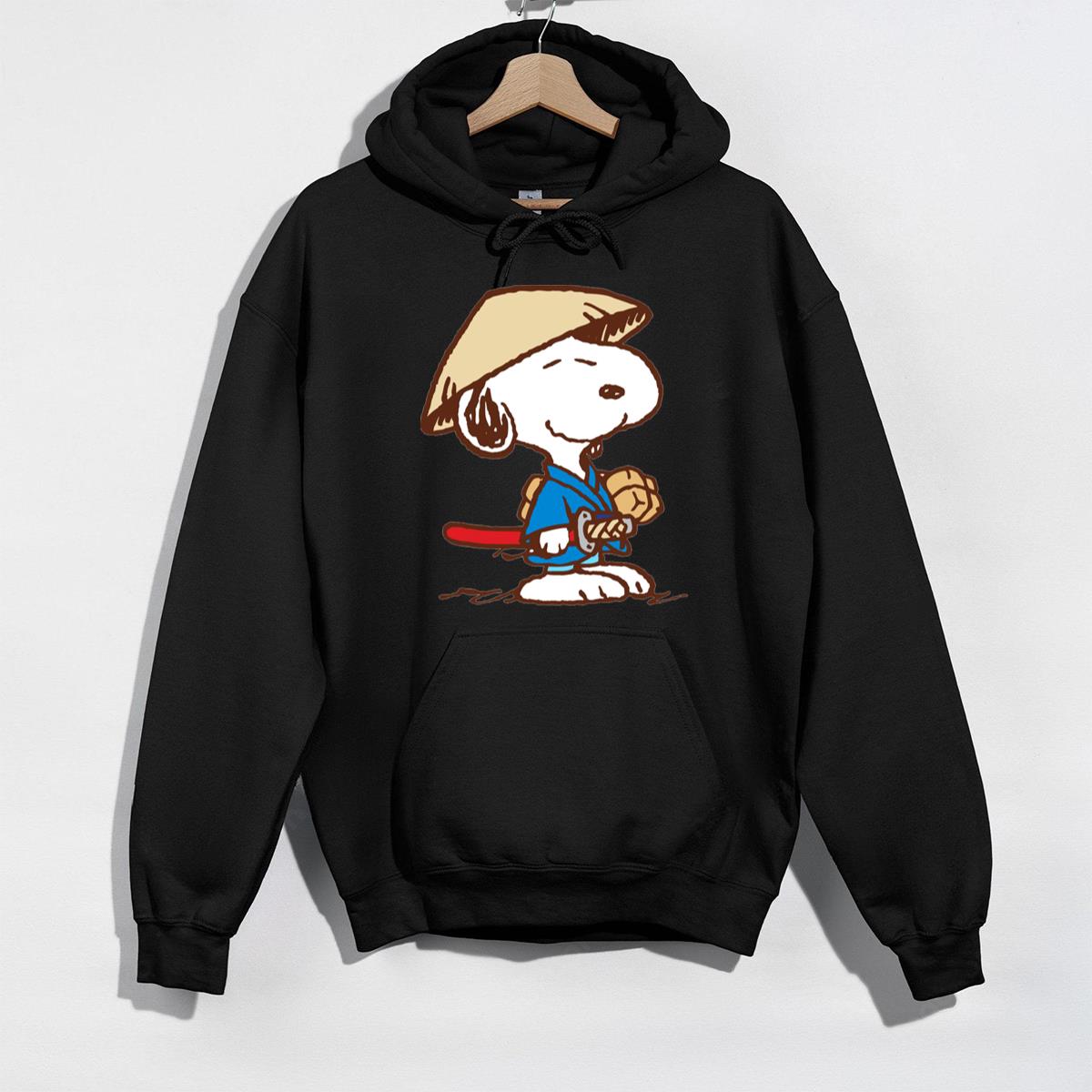 Snoopy Samurai Warrior Graphic T-Shirt