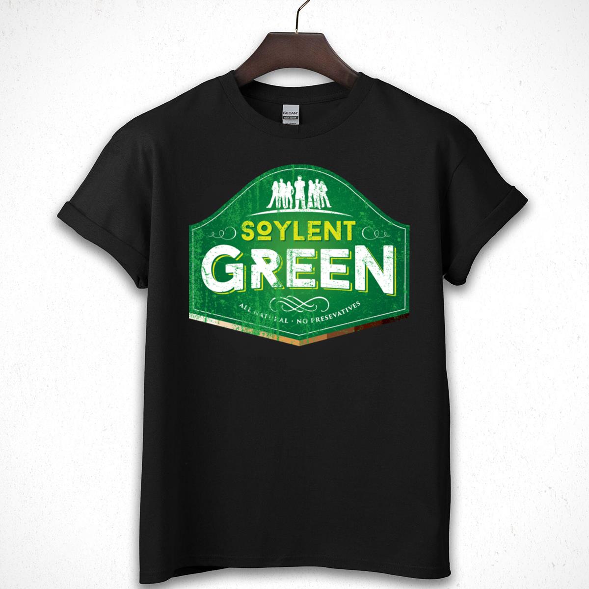 Soylent Green Movie Classic Sci-Fi Graphic T-Shirt