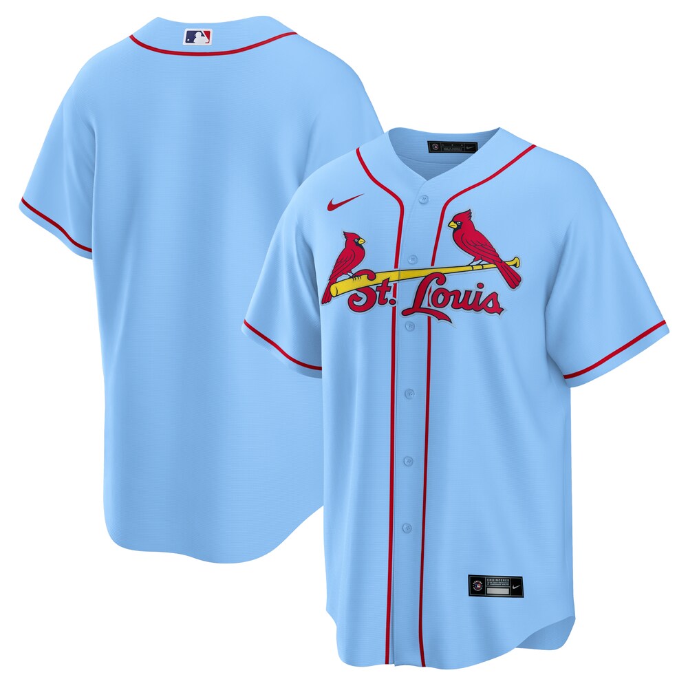 St. Louis Cardinals Alternate Replica Team Jersey - Light Blue