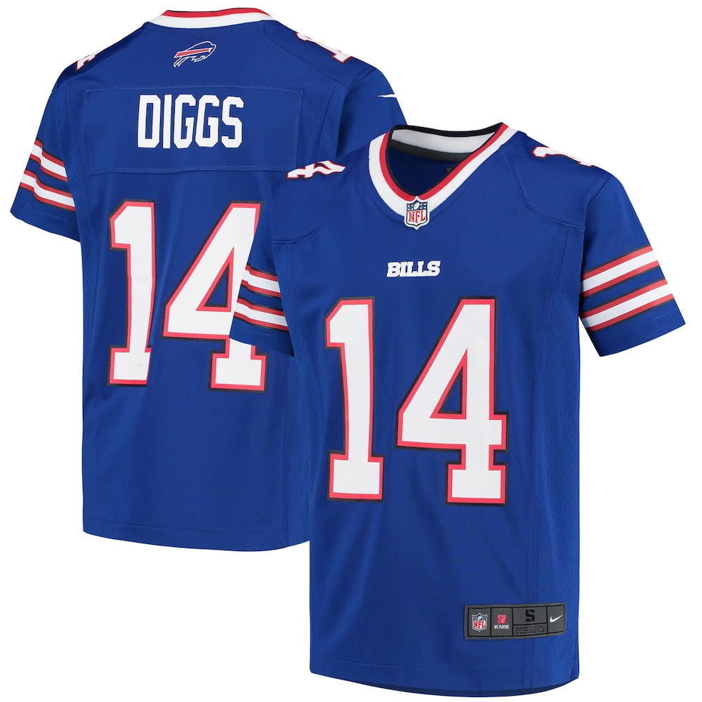 Stefon Diggs Buffalo Bills Youth Game Jersey | Royal