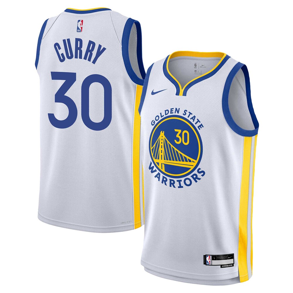 Stephen Curry Golden State Warriors Nike Youth Performance Swingman Jersey - Association Edition - White