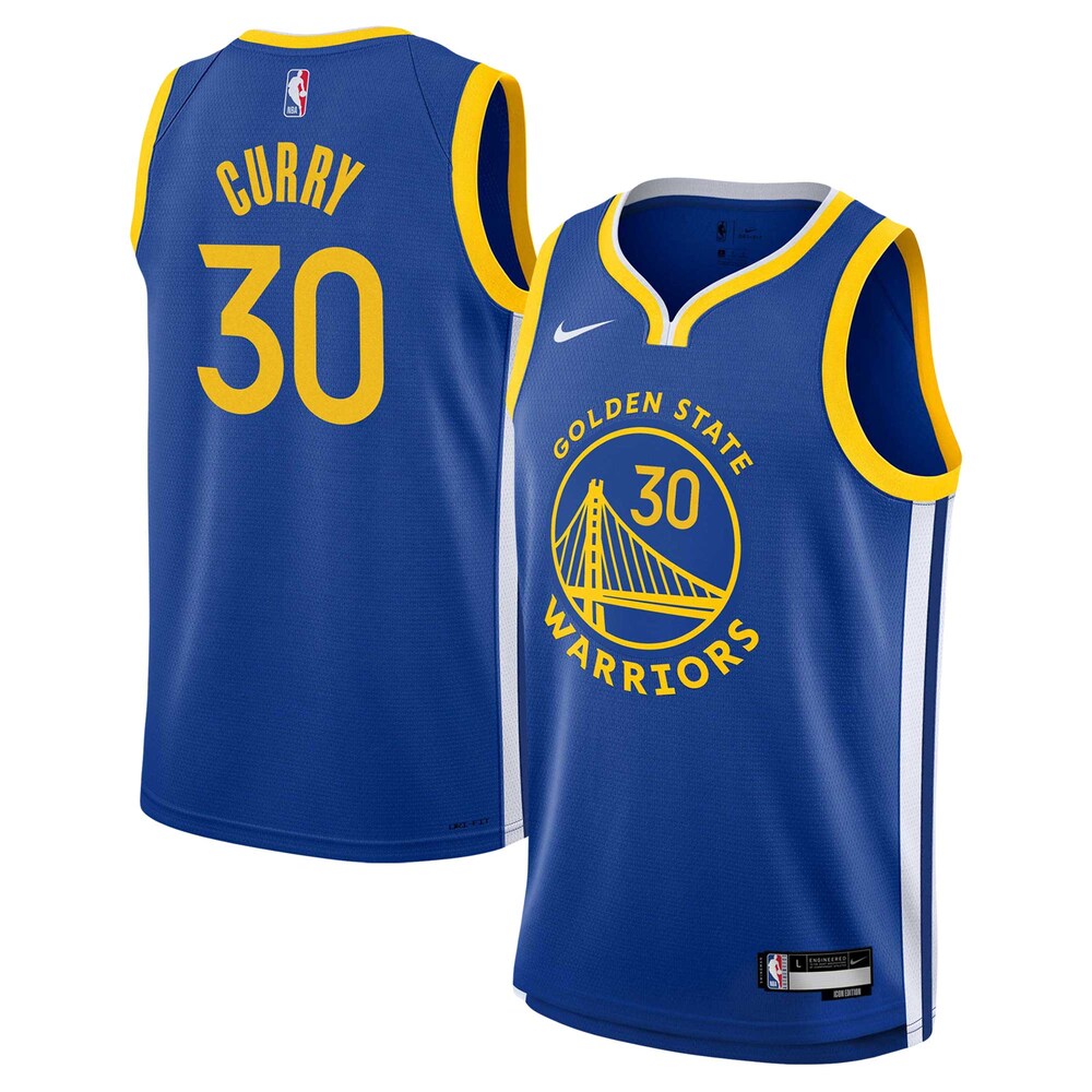 Stephen Curry Golden State Warriors Nike Youth Swingman Jersey - Icon ...