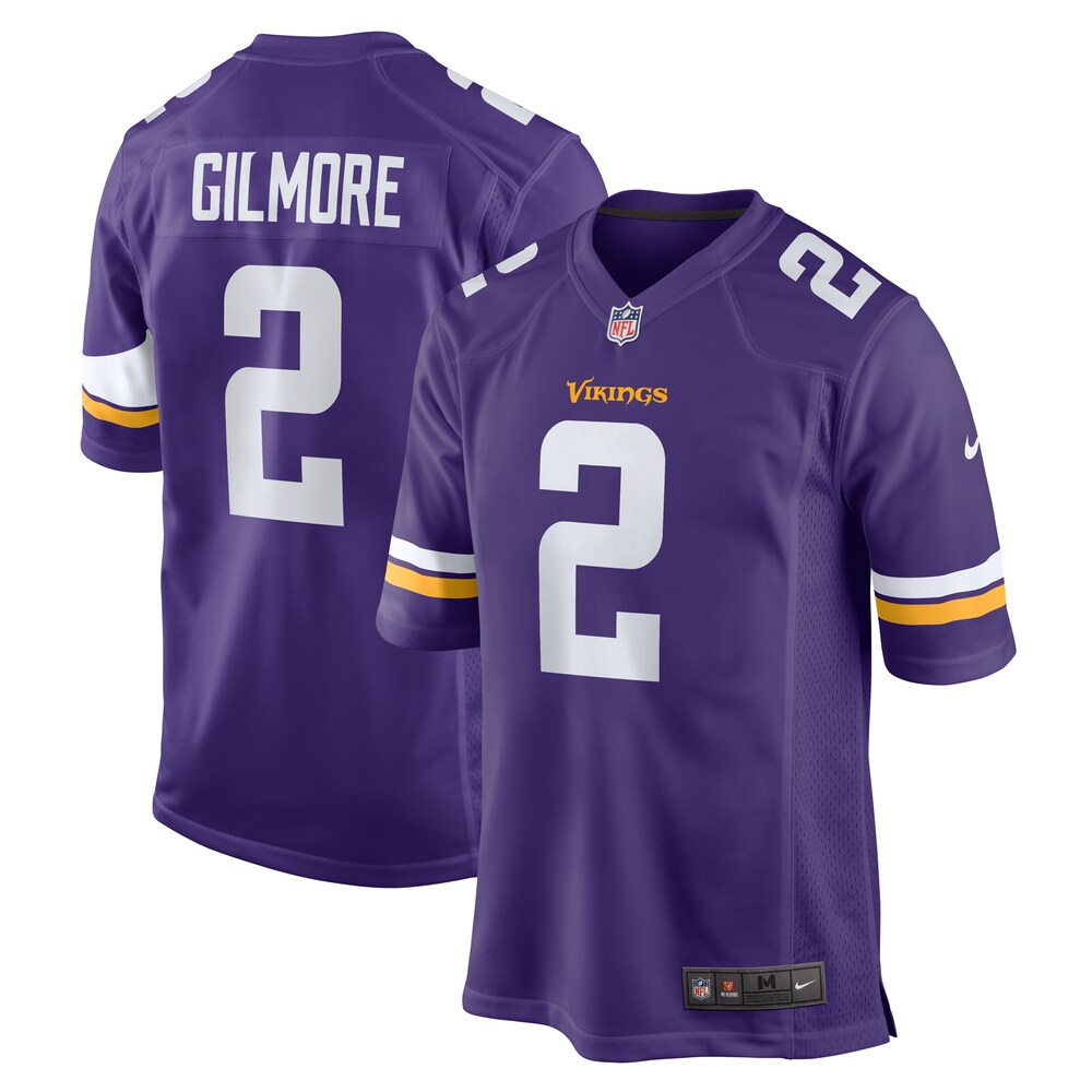 Stephon Gilmore Minnesota Vikings  Game Jersey |  Purple