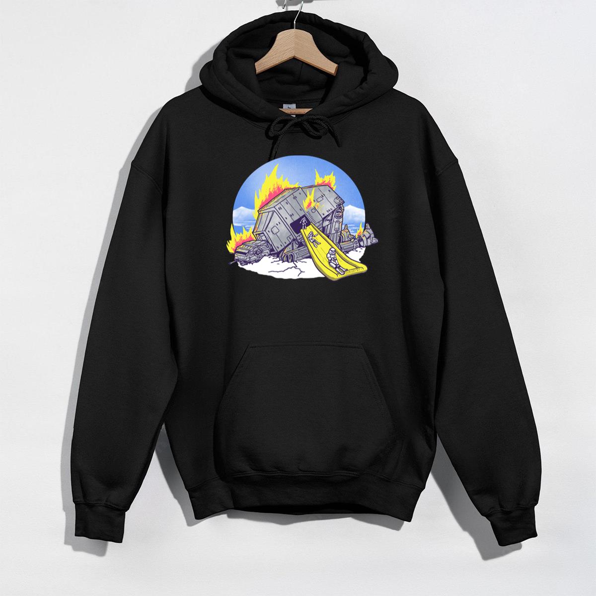 Stormtroopers AT-AT Slide Funny Graphic Tee